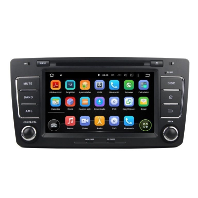 Штатная автомагнитола Android 10 Carmedia XN-8307-P30 для Skoda Octavia A5 2004-2013, Yeti 2009+ (взамен Swing/Bolero)