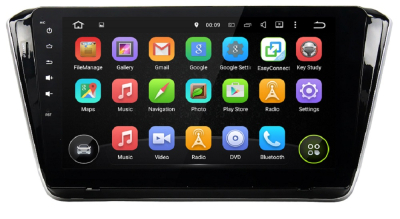 Штатное головное устройство Android 7.1 Newsmy KD-1027-P3-7 для SKODA SUPERB 2016+