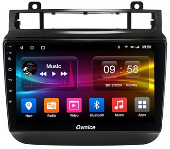 Штатная магнитола для VW Touareg 2010-2018 (RCD550, поддержка подогревов) на Android 10, DSP, HDMI, Интерьерная подсветка - Carmedia OL-9107-D Штатная магнитола для VW Touareg 2010-2018 (RCD550, поддержка подогревов) на Android 10, DSP, HDMI, Интерьерная подсветка - Carmedia OL-9107-D