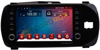 Магнитола для Toyota Vitz 2015-2020 на Android 10 CARDROX FD-4543-TS10-4-64