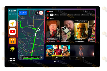 Штатная магнитола Toyota Town Ace 2008 - 2020 на Android 10, DSP, 4G, IPS, Carplay - Cardrox CD-4850-13 (11-13 дюймов)