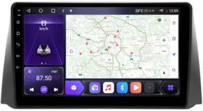 Штатная магнитола для УАЗ Патриот на Android 12 (14), (QLED/2K) - Carmedia EW-9239-NPQU