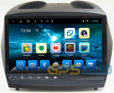 Штатное головное устройство HYUNDAI iX35 2009-2015 дорестайл и рестайл на Android 8.1 CARMEDIA KR-9018-T8