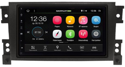 Штатное головное устройство Suzuki Grand Vitara (2005-2014) 7 дюймов на Android 7.1.1 NaviPilot DROID7L NPD7L-TA-8026-07 GV