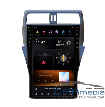 Магнитола Tesla для Toyota Land Cruiser Prado 150 2017+ на Android - Carmedia ZF-1805-Q6 Магнитола Tesla для Toyota Land Cruiser Prado 150 2017+ на Android - Carmedia ZF-1805-Q6