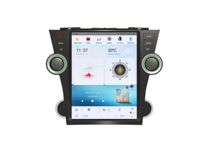 Магнитола Tesla для Toyota Highlander 2007-2013 на Android 11 - Carmedia ZF-1225-Q6