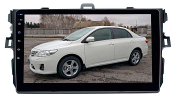 Штатная магнитола для Toyota Corolla 2007-2012 г. LeTrun 2664-3273 9 дюймов NS 2+16 Gb MTK-L Android 10.x DSP ++