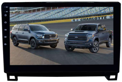 Штатная магнитола для Toyota Tundra, Sequoia LeTrun 2904-1827 10 дюймов KD Android 8.x MTK 4G 2+16 Gb