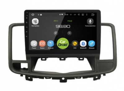 Штатная магнитола CarDroid RD-1205F для Nissan Teana 2008–2014 (Android 8.0)