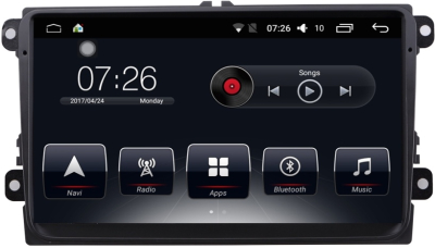Штатное головное устройство Volkswagen, Skoda на Android 6.0 CARMEDIA T10-9008