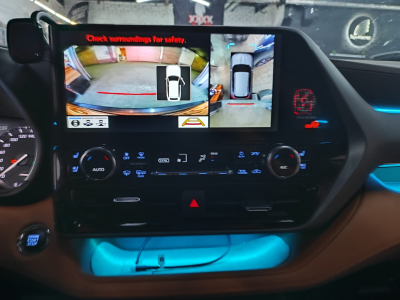 Штатная магнитола для Toyota Highlander 2022+ (для рынка Европы, США) на Android 12 - Carmedia ZH-T1215