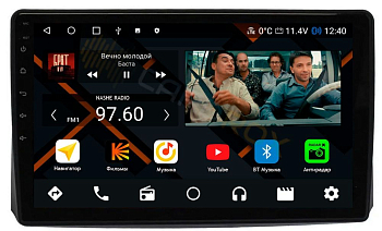 Штатная магнитола Uaz Patriot 2017-2023 10 дюймов с CAN-адаптером на Android 11, DSP, 4G, IPS / QLED 2K, Carplay - Cardrox CD-4446