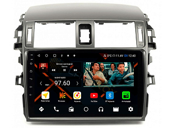Штатная магнитола Toyota Corolla E150 2007-2013 (большая рамка) на Android 11 - Cardrox CD-4007M-big