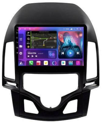 Штатная магнитола для Hyundai i30 2007-2012 климат на Android 13, QLED/2K, 4G - FarCar S500 Plus (043M климат)