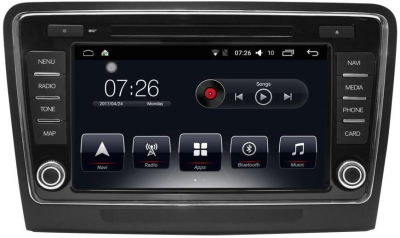 Штатное головное устройство Skoda SUPERB 2009-2013 на Android 6.0 CARMEDIA T10-830