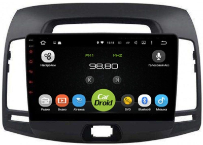Штатная магнитола CarDroid RD-2018F для Hyundai Elantra 4 (Android 10) DSP