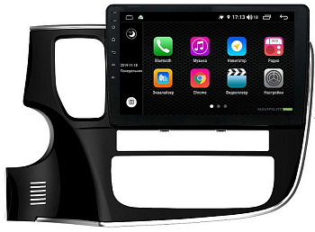 Штатное головное устройство Mitsubishi Outlander (2012-) 10 дюймов на Android 10 NaviPilot NPD10L-WTG-M1006-10