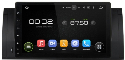 Штатное головное устройство для BMW X5 2000-2006 (E53), 5-я серия 1996-2003 (E39), 7-я серия 1994-2001 (E38) на Android 8.0 Carmedia KDO-9505