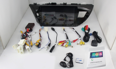 Штатное головное устройство Toyota Corolla E180, E170 2013+ (вместо штатной рамки) на Android 10 Carmedia MKD-1035-P5-8