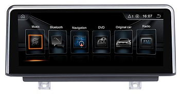 Штатная автомагнитола BMW 1 серия 2012-2016 F20/F21 CIC/NBT, 2 серия F23 2013-2016 NBT Carmedia XN-B1102-Q6 Android 10