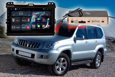 Штатное головное устройство Redpower 31182 R IPS DSP на Android 7.0+ для автомобилей Toyota LC Prado 120; Lexus GX 470 (2002-2009)