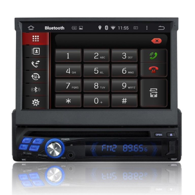 Универсальная автомагнитола 1DIN Carmedia KD-8600-P5 Android 9.0 DSP