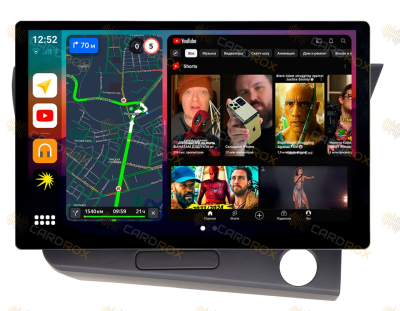 Штатная магнитола Honda CRZ 2010+ на Android 10, DSP, 4G, IPS, Carplay - Cardrox CD-4539-13 (11-13 дюймов)