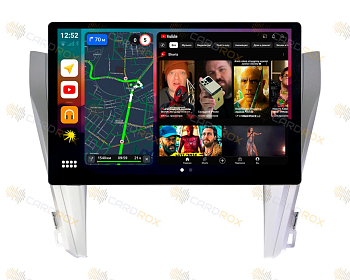 Штатная магнитола Toyota Camry V55 2015-2017 на Android 10, DSP, 4G, IPS, Carplay - Cardrox CD-4012-13 (11-13 дюймов)