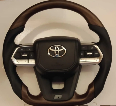 Руль с подогревом для Toyota Land Cruiser 200 2007-2015 Carmedia TY-WH-LC300H-02