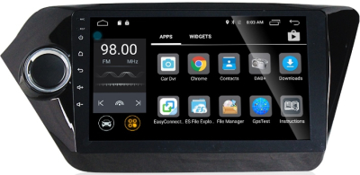 Штатное головное устройство Kia Rio 2011+ (QB) на Android 10 Carmedia MKD-K901-P6-8