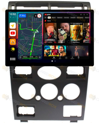 Штатная магнитола Ford Mondeo 2000-2003 (седан), под дерево на Android 10, DSP, 4G, IPS, Carplay - Cardrox CD-4676-13 (11-13 дюймов)