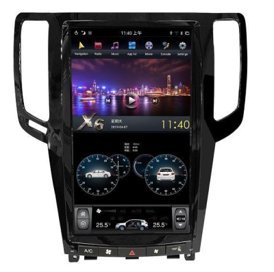 Магнитола Tesla для Infiniti G series 2007-2013 на Android 8.1 CARMEDIA ZF-1820