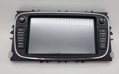 Магнитола для Ford Focus II, Mondeo, S-MAX, Galaxy, Tourneo, Transit Connect черный на Android 9.0 - Carmedia MKD-FD7B-9212-32