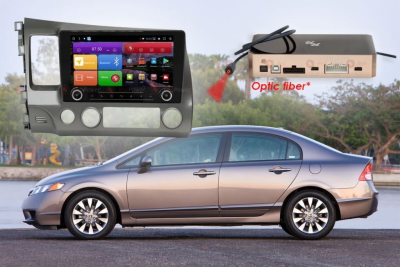 Автомагнитола штатная RedPower K 51024 IPS DSP на Android 8.0 для Honda Civic 2006-2012