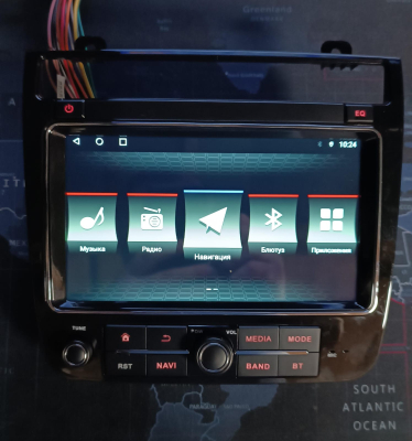 Штатная автомагнитола Volkswagen Touareg II 2011-2018 (для RCD550) Carmedia SL-V803 Android 13