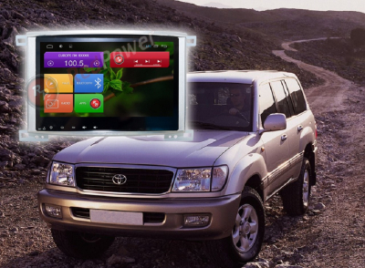 Штатное головное устройство RedPower 31183 на Android 7.1+ для Toyota Land Cruiser 100 (На Топ с навигацией не подходит)