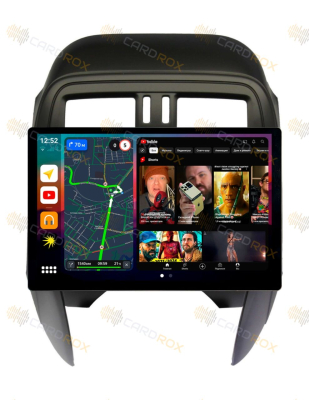 Штатная магнитола Nissan March 2015+ на Android 10, DSP, 4G, IPS, Carplay - Cardrox CD-4521-13 (11-13 дюймов)