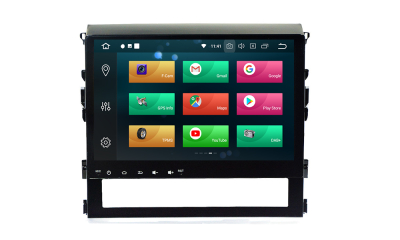 Штатное головное устройство Toyota Land Cruiser 200 2015+ на Android 10 Carmedia MKD-T125-P6-8