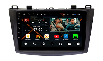 Штатная магнитола Mazda 3 BL 2009-2014 на Android 11, DSP, 4G, IPS / QLED 2K, Carplay - Cardrox CD-4101