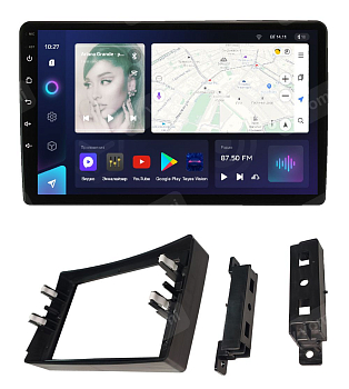 Штатная магнитола TEYES CC3L/CC3/CC3 2K для Volkswagen Touareg 2003-2010 парящий экран на Android 10 TEYES-CC3-560R9