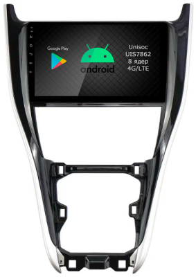 Штатная магнитола Roximo 2K / RI-1125 для Toyota Harrier 3 2013-2017 на Android 12 (8/128Gb)
