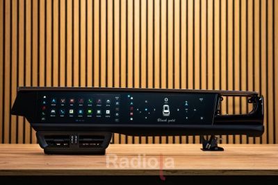 Монитор двойной 12,3"+12,3" Porsche Macan 2014-2016 (CDR3.0/PCM3.0) на Android 12 - Radiola RDL-Macan Dual