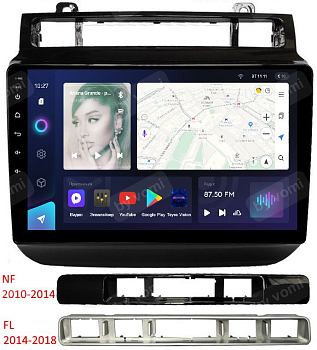 Штатная магнитола TEYES CC3L/CC3/CC3 2K для Volkswagen Touareg 2 NF 02.2010-12.2014, Touareg 2 рестайлинг FL 10.2014-07.2018 на Android 10 TEYES-CC3-495R9