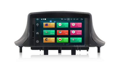 Штатное головное устройство Renault Megane 2009+, Fluence 2010+, черный или белый на Android 10 Carmedia MKD-R709-P30-8