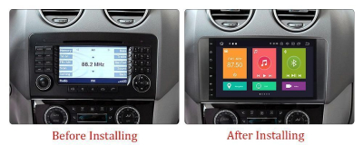 Штатная автомагнитола Mercedes R-класс 2005-2015 w251 Carmedia MKD-M906-P6 Android 10 DSP