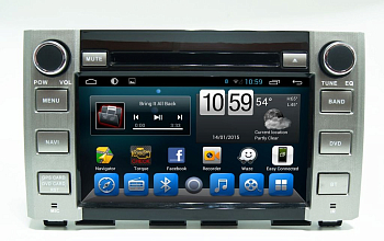 Штатное головное устройство для Toyota Tundra II 2013-2018 на Android 8.1 Carmedia KR-8091-S9