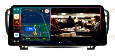 Штатная магнитола Kia Sportage 2016-2018, черный на Android 10, DSP, 4G, IPS, Carplay - Cardrox CD-4043-12-B (12 дюймов)