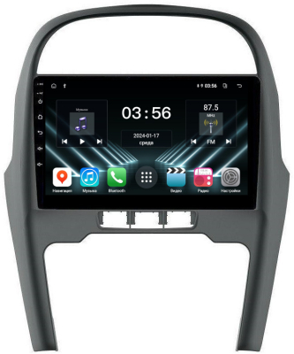 Штатная магнитола для Chery Tiggo 3 2014-2016 на Android 13 - FarCar (D/DX1196M Graphite)