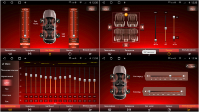 Автомагнитола штатная с 2K экраном RedPower 71190 Slim на Android 10 для Volvo XC90  (01.2002 - 07.2014)