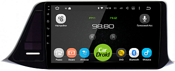 Штатная магнитола Roximo CarDroid RD-1124F/R2 для Toyota CH-R 2016-2022 (правый руль) (100x200mm) (Android 10) DSP